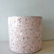 Cache pot ceramic pink way terrazzo of the 1980s