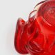 Organic Red Glass Bowl