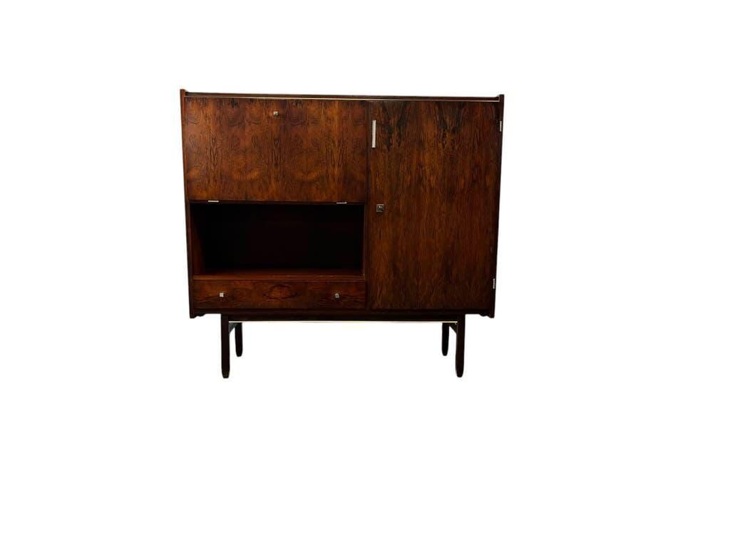 Buffet vintage en palissandre / meuble bar