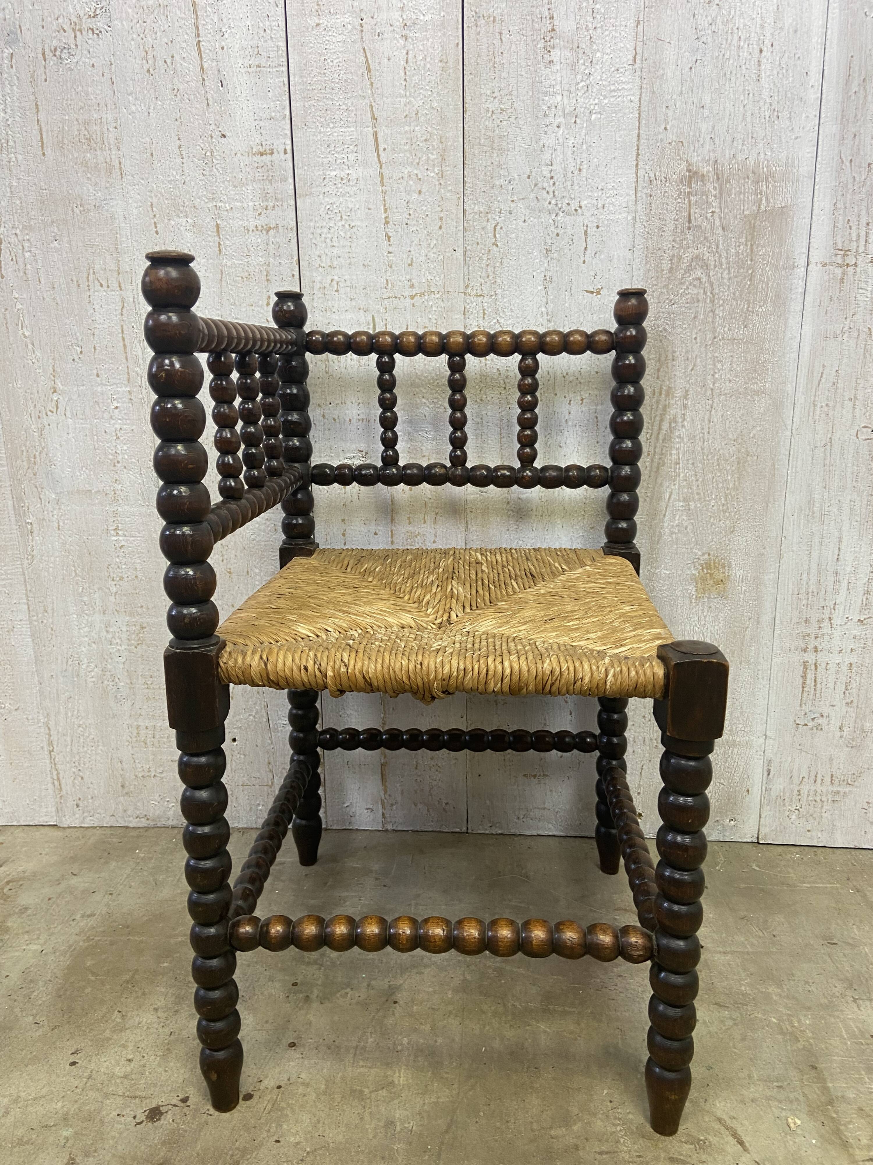 Antique corner chair