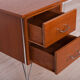 Mid-century danish teak & chrome desk, 1960s