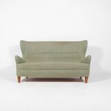 Swedish Modern Wing sofa from Carl-Axel Acking