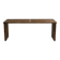 Interior slatted bench in fir - brutalist style, 1960s