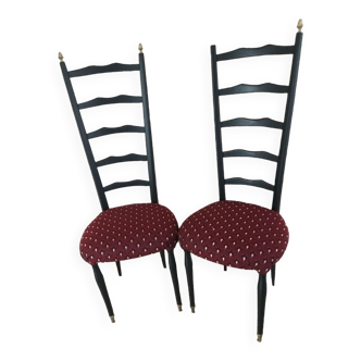 Lot 2 chaises italiennes