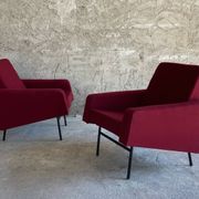 Paire de fauteuils  Airborne, Pierre Guariche 1950