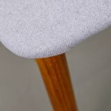 Set of 6 eva vintage chairs in Teak Niels Koefoe Hornslet Midcentury 60s