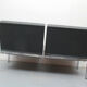 1960s 2-seater sofa in synthetic leather