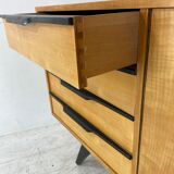 mid-century modern birch sideboard, 1950s