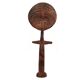 Ashanti Akuaba African Art Statue from Ghana, wooden, 1980s.