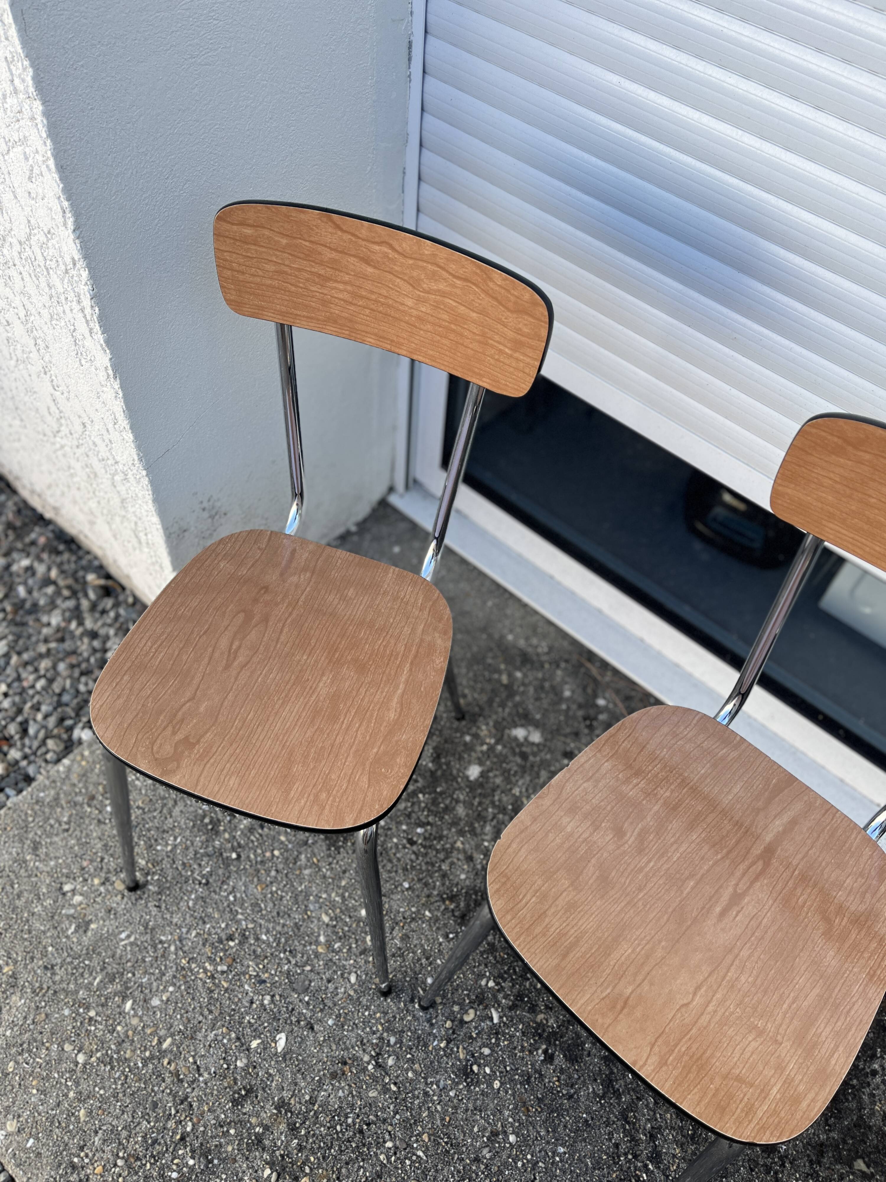 Formica chairs