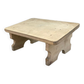 Wooden footrest