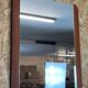60s 70s teak mirror