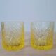 Two whiskey or orangeade glasses