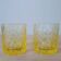Two whiskey or orangeade glasses