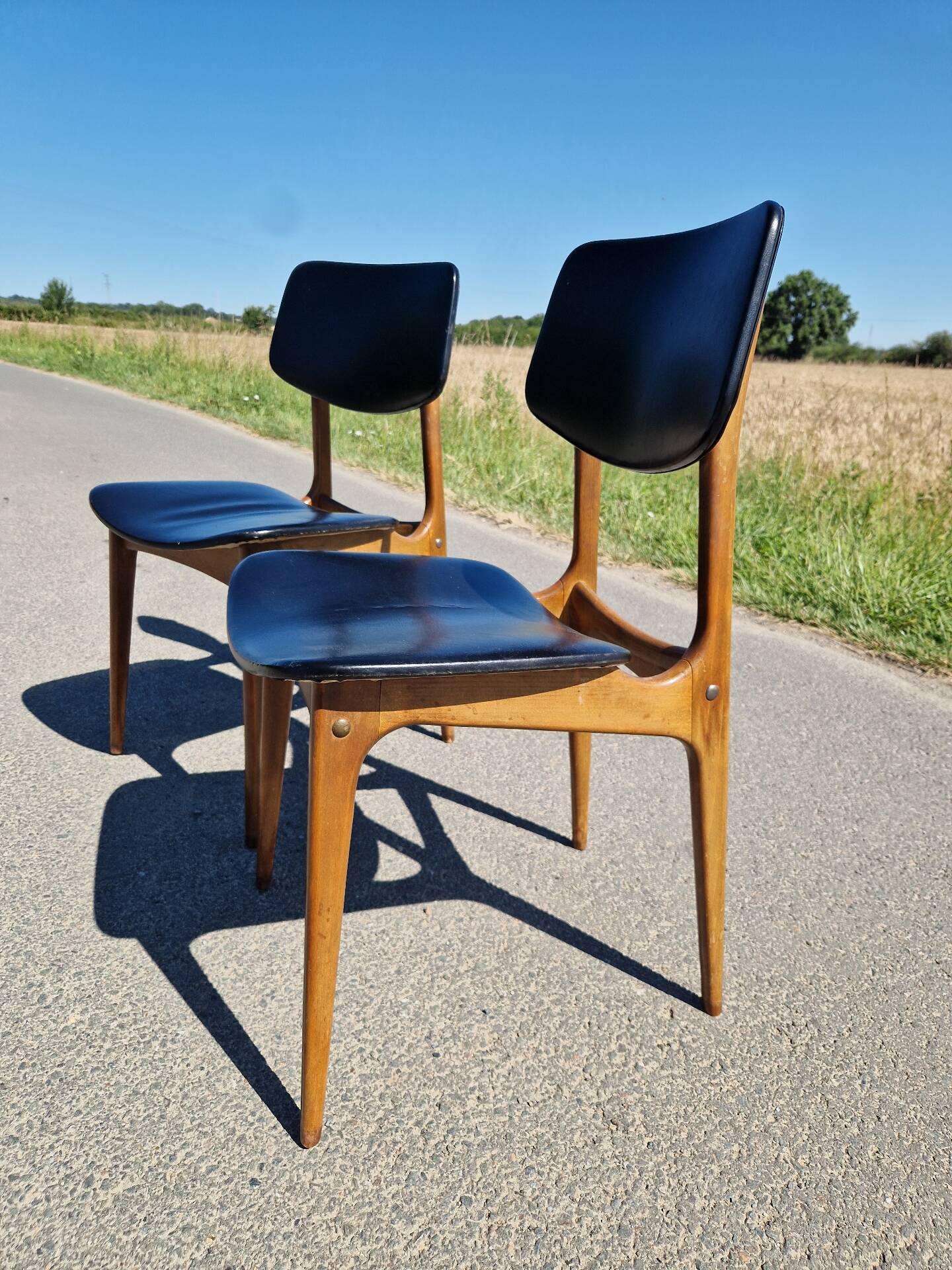 Lot de 2 chaises scandinaves