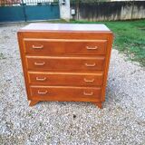 Compass foot chest of drawers