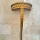Antique gilded wall console