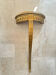 Antique gilded wall console
