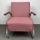 Thonet S-411 Armchair "Red & White"
