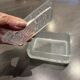 Art Deco cigarette box in frosted satin glass Barolac