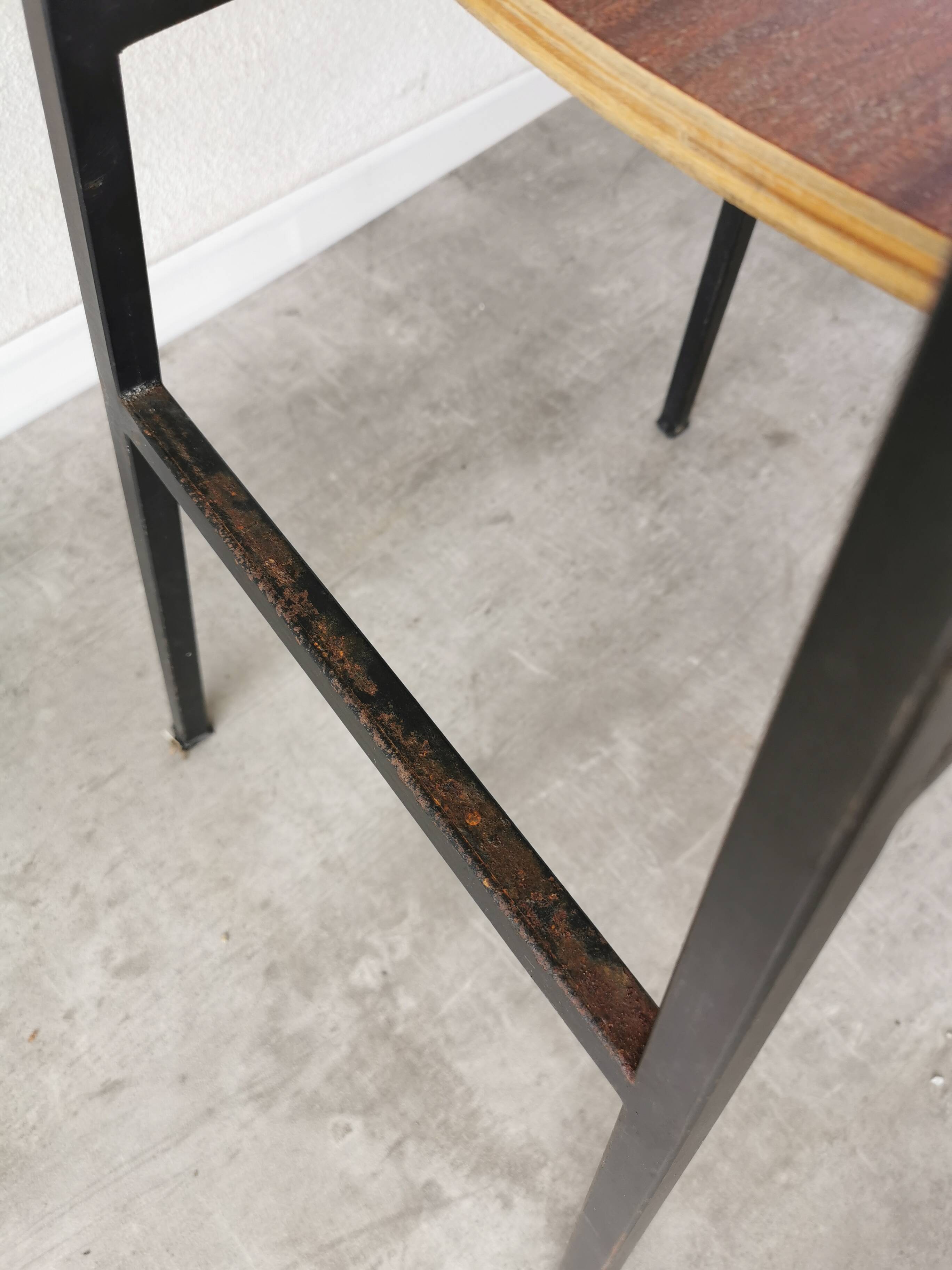 Vintage stol kamnik school chair: 1970s yugoslavia, industrial design