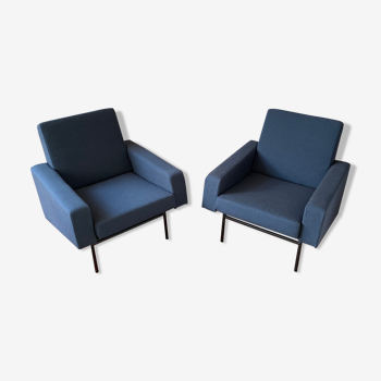 Pair of armchairs Pierre Guariche G10 Airborne Edition