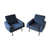 Paire de fauteuils G10 de Pierre Guariche édition Airborne
