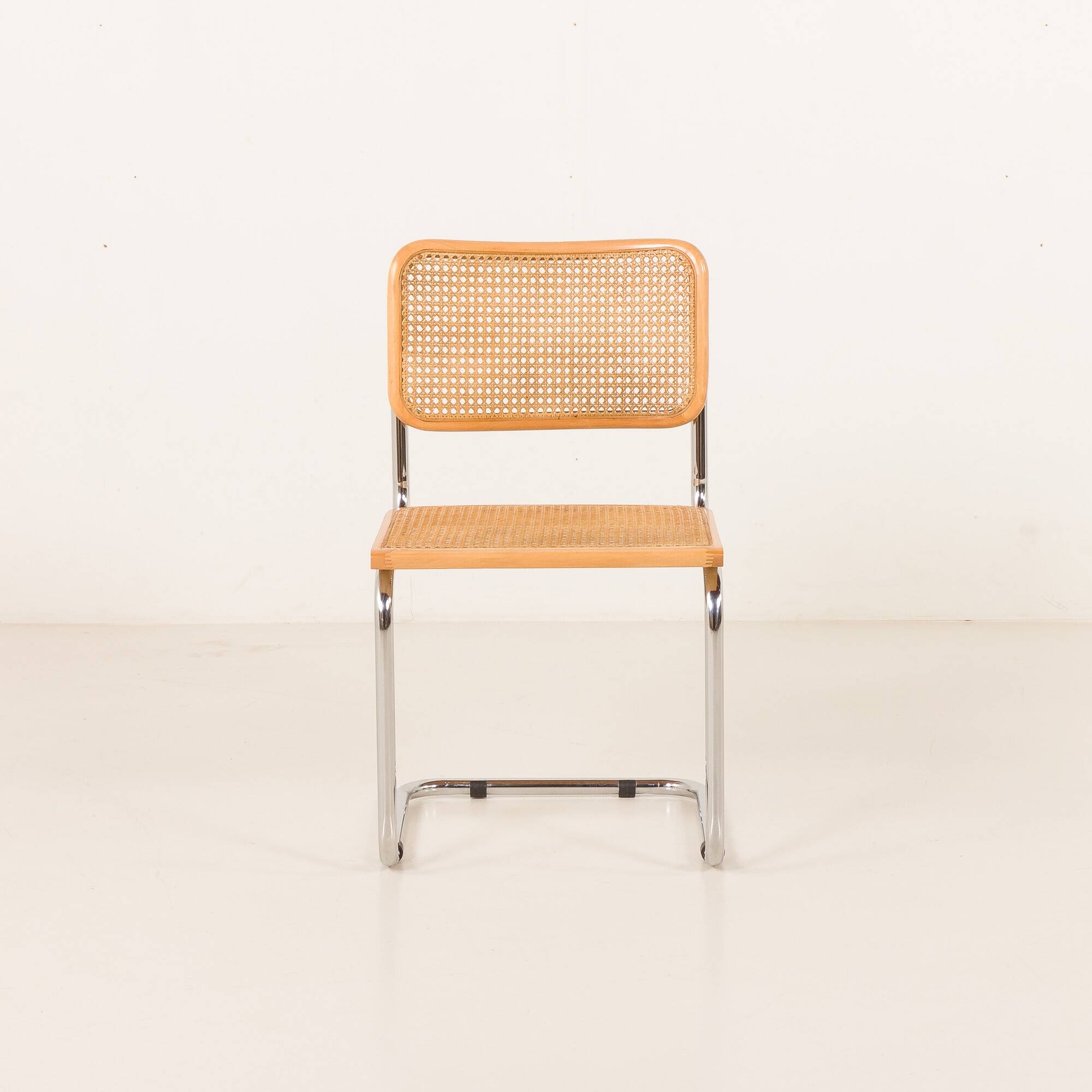 Vintage Italian single Cesca chair, 1980s