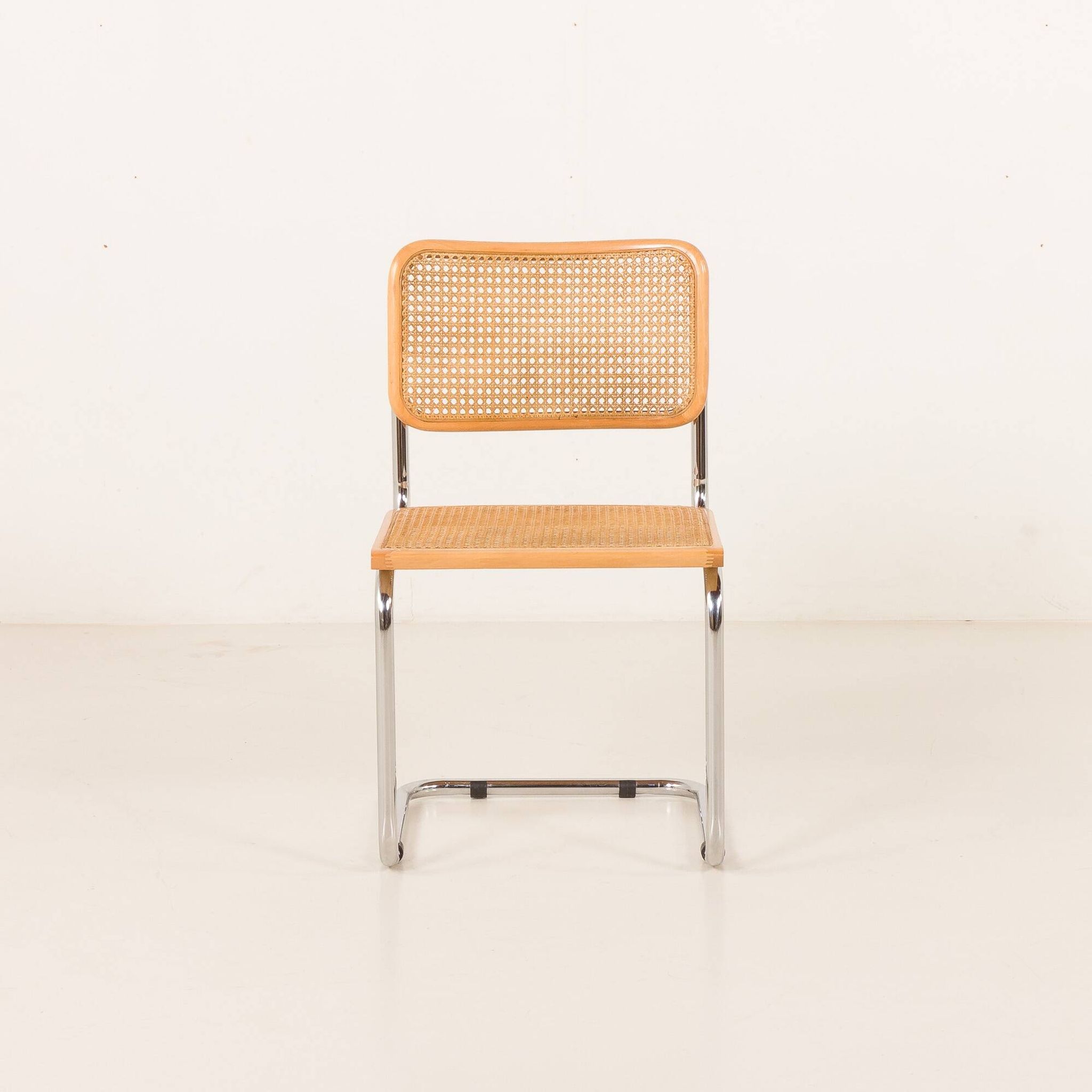 Chaise Cesca italienne vintage, années 1980