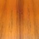 Extendable teak dining table