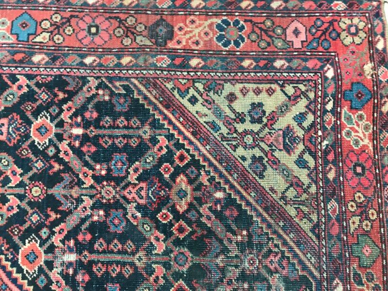 Former carpet Persian Mahal done hand 130 X 203 CM
