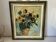 Oil on canvas "Sunflowers" – Madeleine Bootz – 55 × 44 cm – Framed