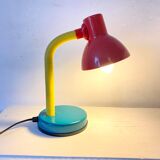 Desk lamp 80s tricolor