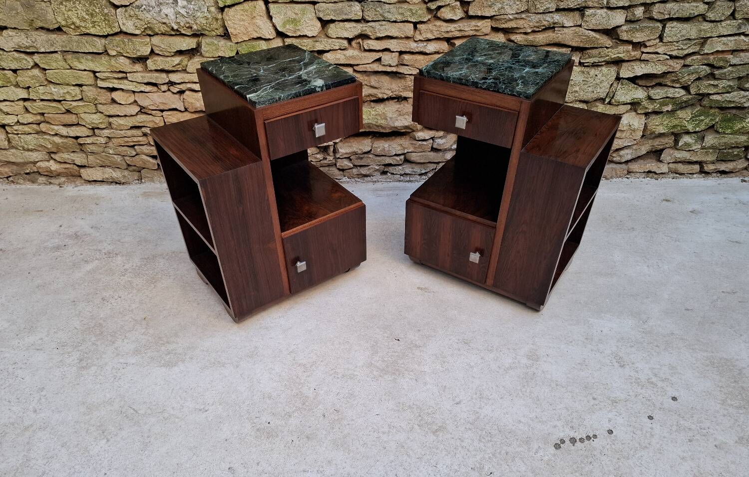 Art Deco bedside tables