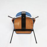 Set of 6 Dining Chairs by Willy Van Der Meeren for Tubax, Belgium, 1950s