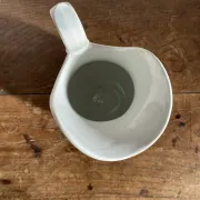 Old pitcher in ironstone Creil and Montereau Barluet (1876-1884)