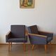 Fauteuils modernes du milieu du siècle 1970. Ensemble de 2.