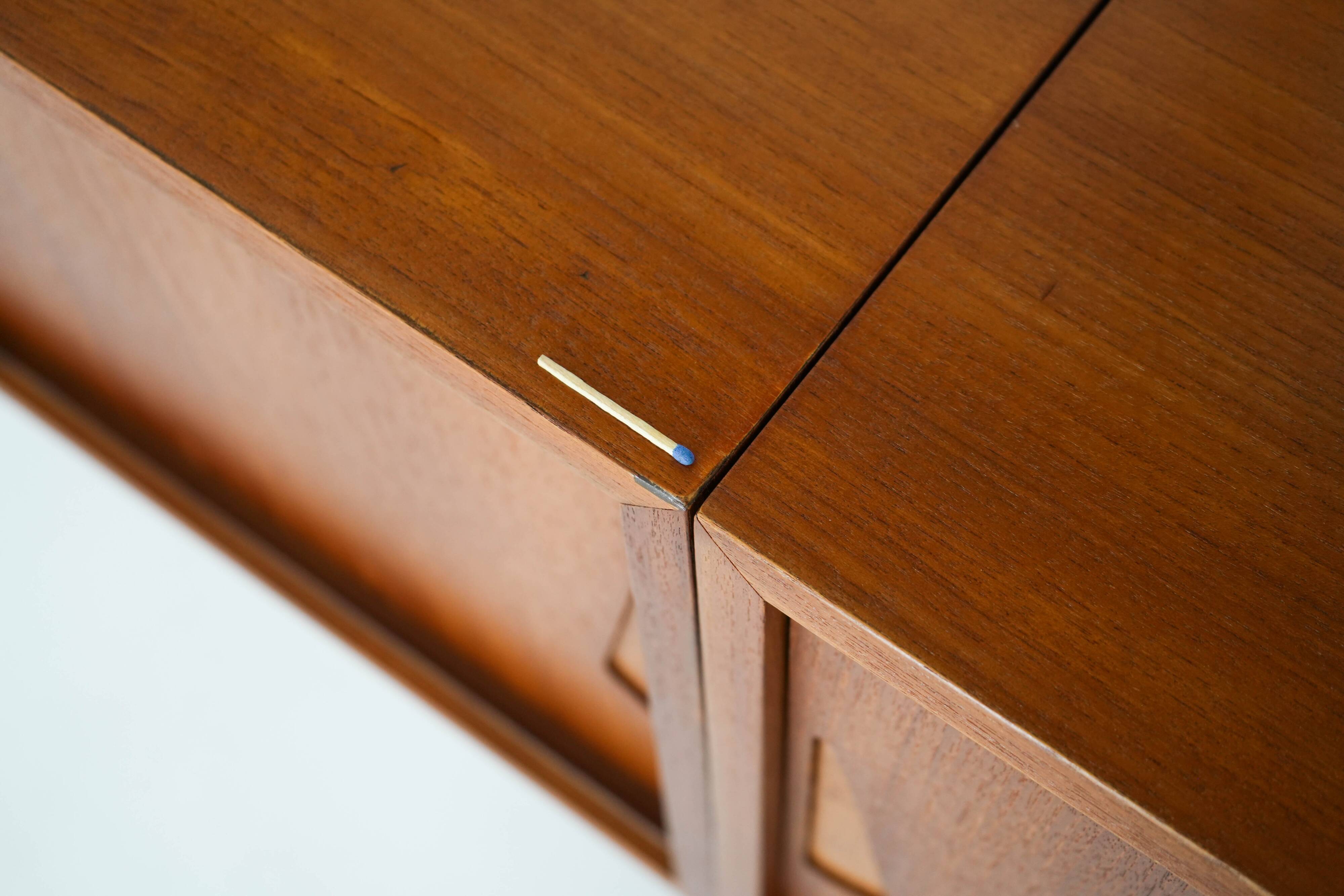 Teak modular shelving by Kjell Riise, Norway, 1960s
