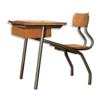 Vintage school desk
