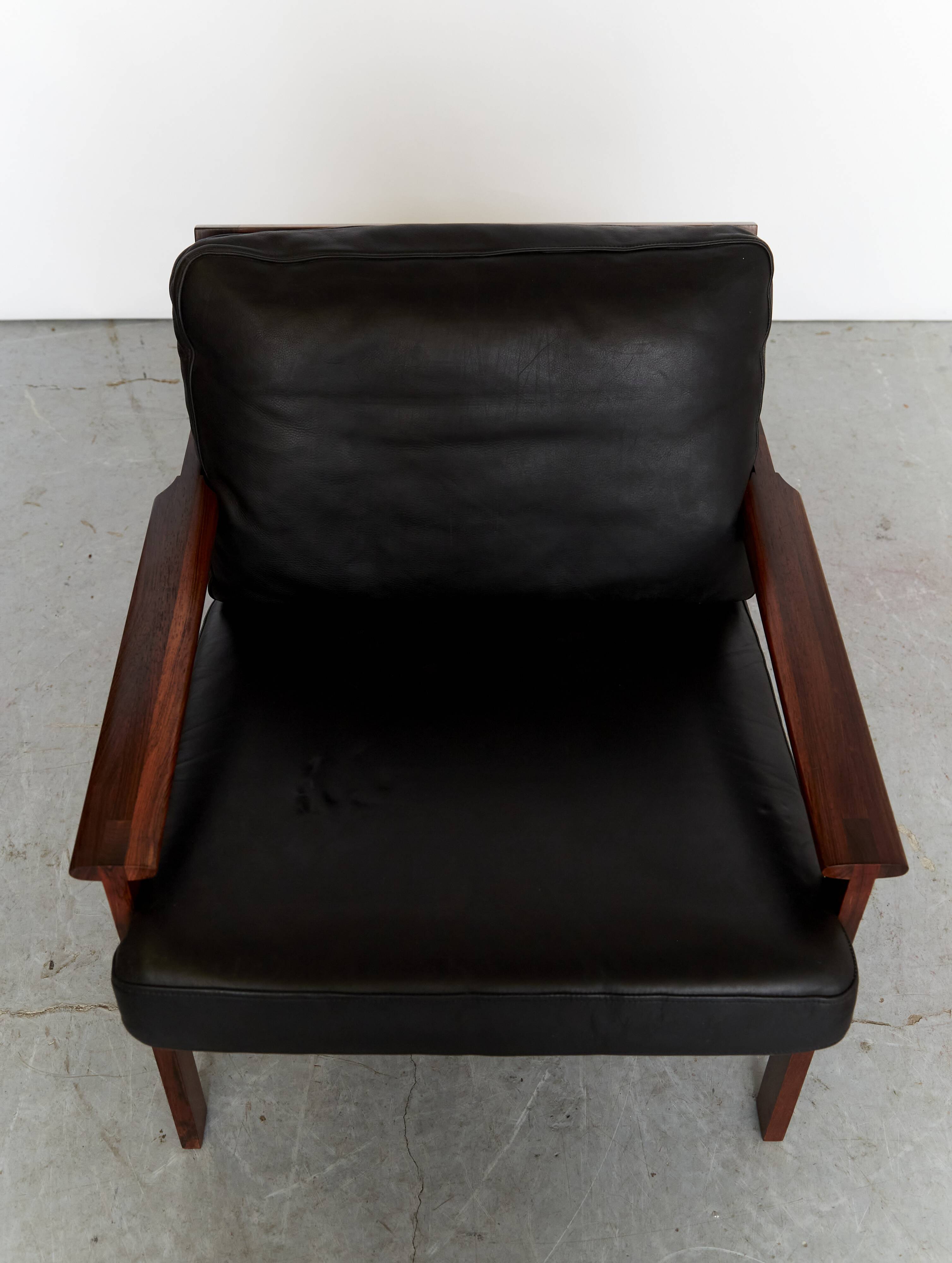 Fauteuil Mid-Century "Capella" par Illum Wikkelsø pour Niels Eilersen
