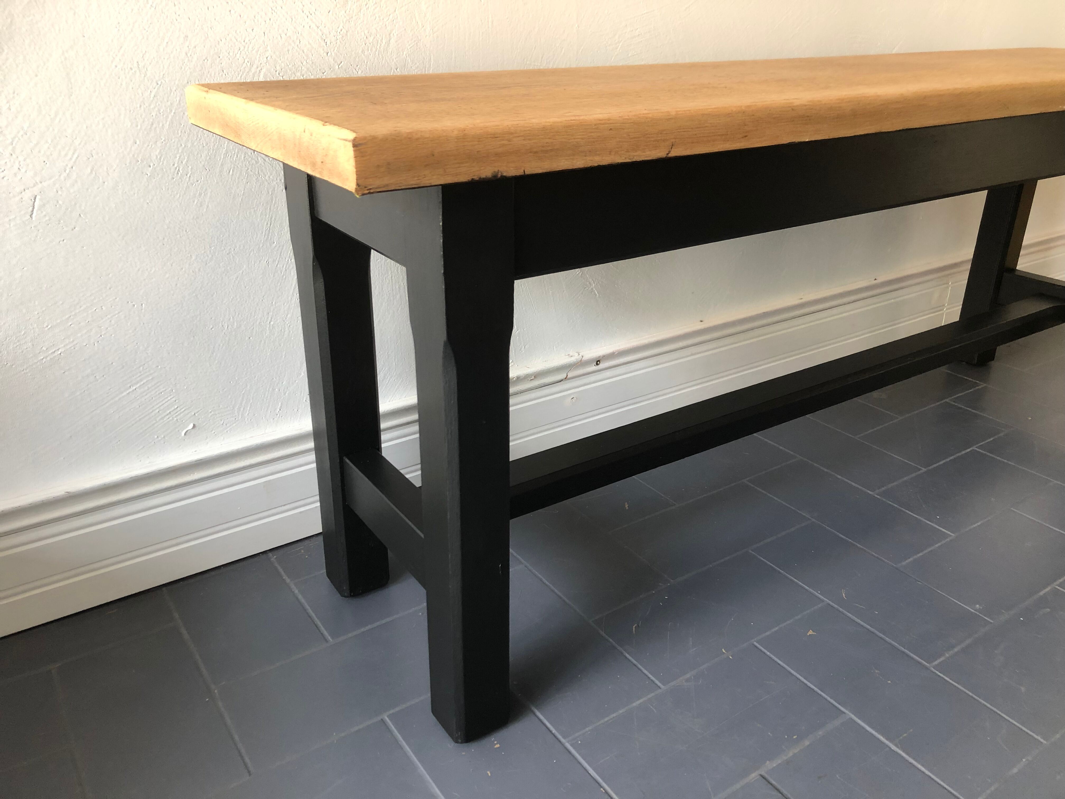 Farm country wooden bench