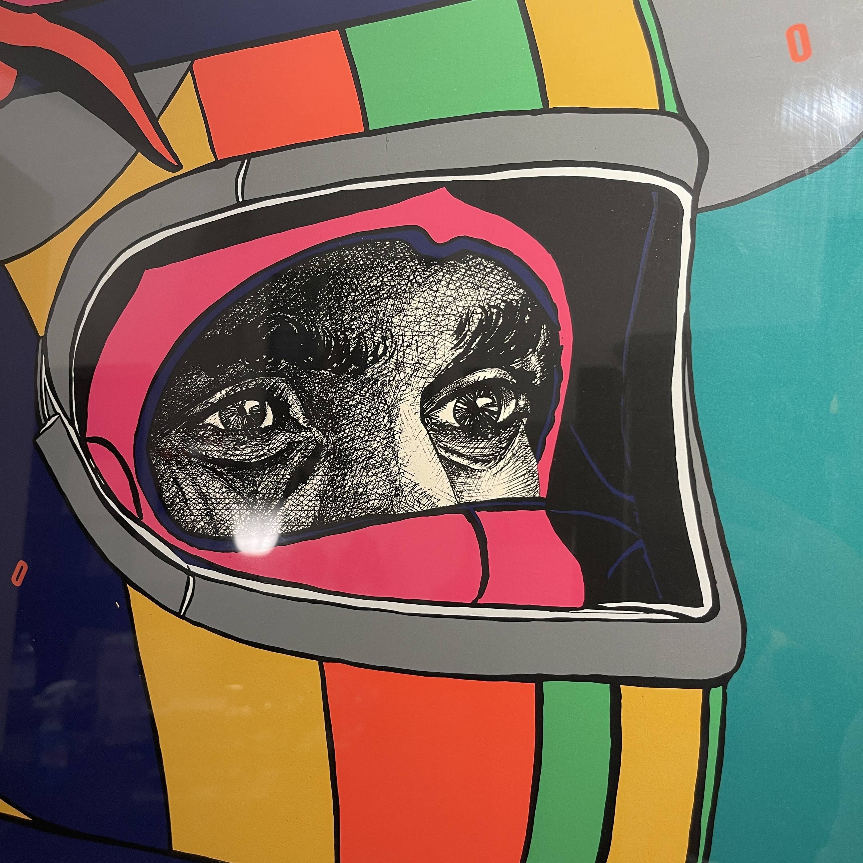 Silkscreen 'IPPA' Pop Art, Paul Van Hoeydonck, N42/110, 1987