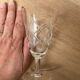 Set of 6 wine glasses