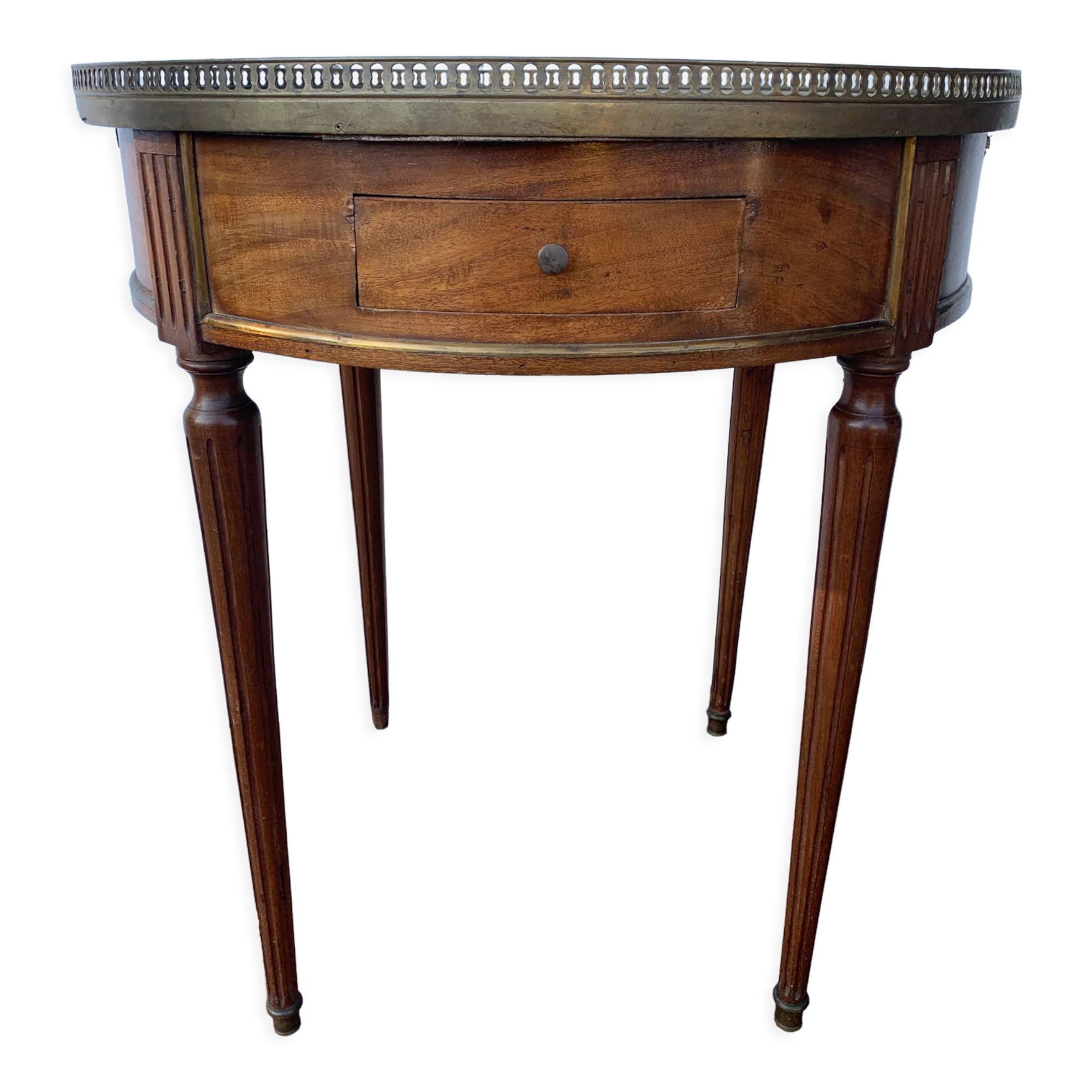 Louis XVI style bouillote table in mahogany XIX century