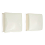 Pair of “Cnosso” ceiling lamps by Angelo Mangiarotti for Artemide, 1960s