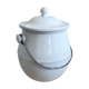 Vintage kitchen pot in Aluminite Frugier Limoges porcelain
