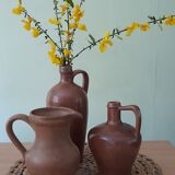 Set of sandstone jugs