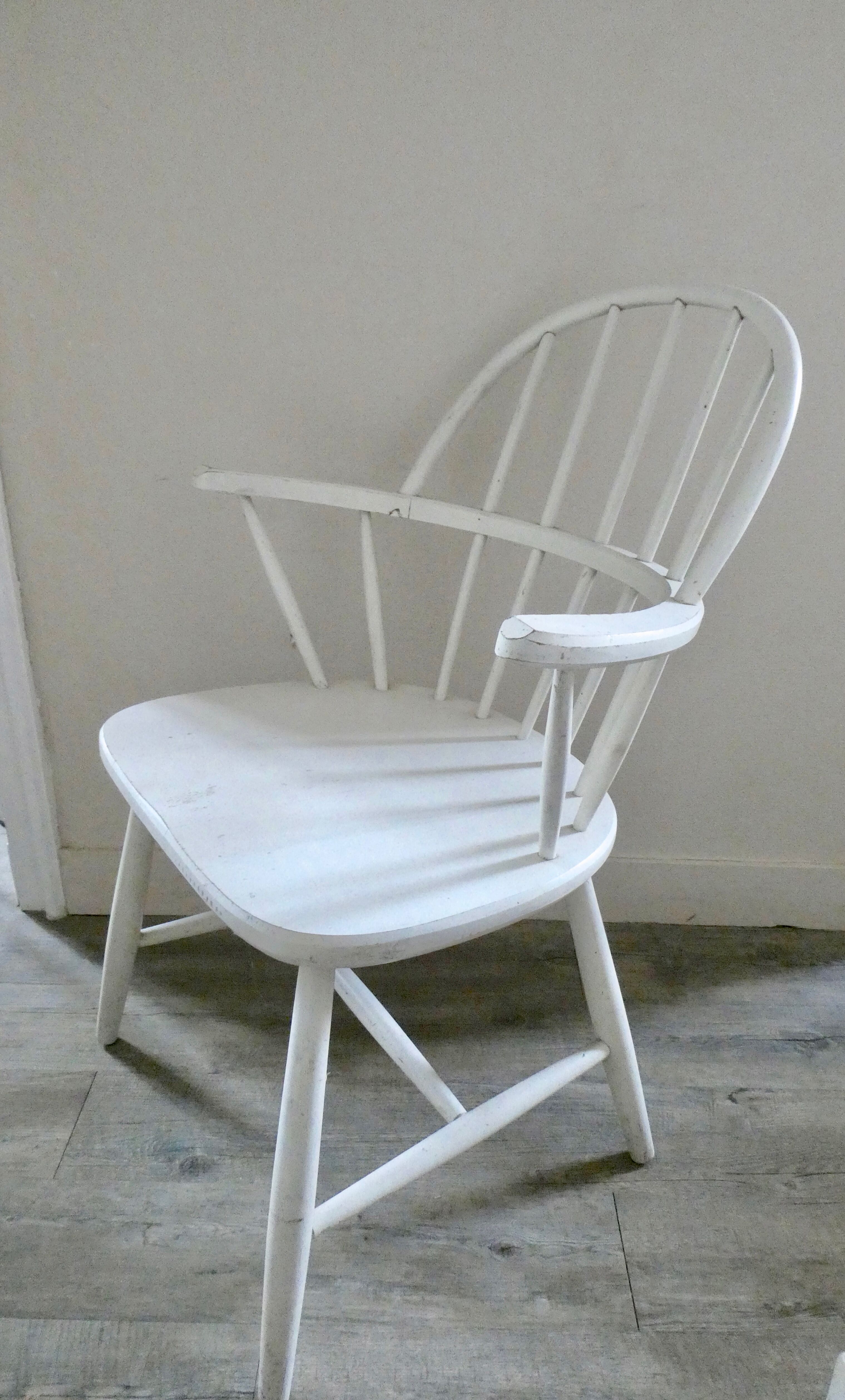 Abraham A Patijn's wooden armchair, 1950s