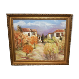 Double-sided painting, country décor and character décor