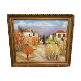 Double-sided painting, country décor and character décor